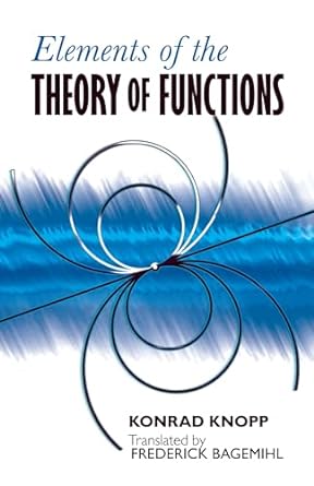 Elements of the Theory of Functions