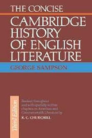Concise Cambridge History of English Literature