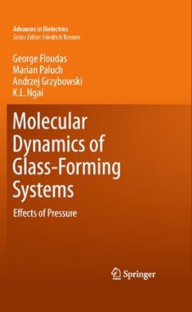 Molecular Dynamics of Glass Forming Systems Effects of Pressure