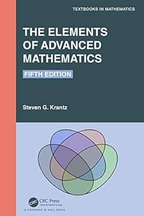 The Elements of Advanced Mathematics 5th Edition