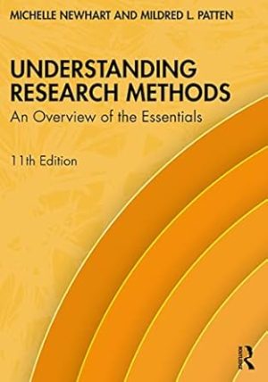 Understanding Research Methods An Overview of the Essentials 10th Edition