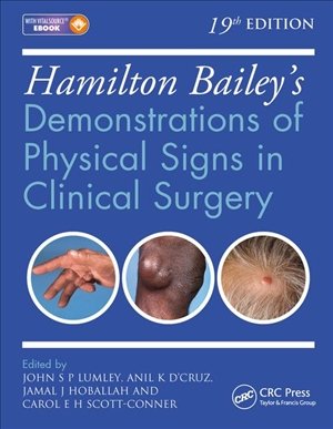 Hamilton Baileys Demonstrations of Physical Signs in Clinical Surgery 19th Eidtion