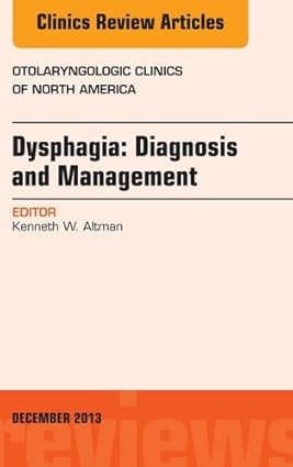 Dysphagia Diagnosis and Management