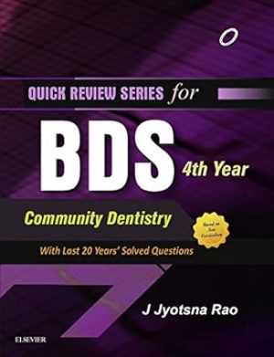 QRS for BDS 4th Year Community Dentistry