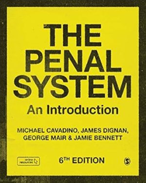 The Penal System An Introduction 6th Edition