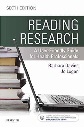 Reading Research A User Friendly Guide for Health Professionals 6th Edition
