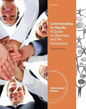 Communicating for Results A Guide for Business and the Professions