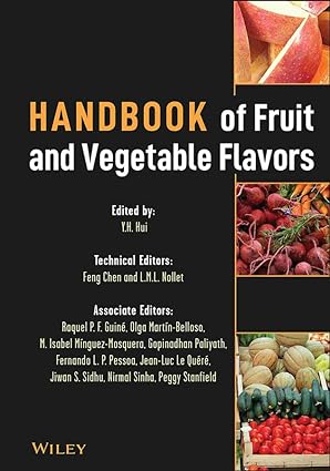 Handbook of Fruit and Vegetable Flavors