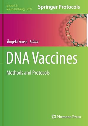 DNA Vaccines Methods and Protocols