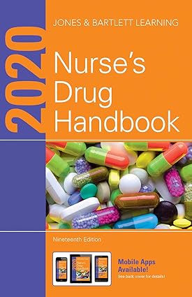 2020 Nurses Drug Handbook 19th Edition