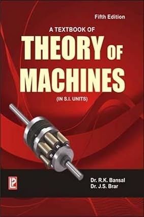 Textbook of Theory of Machines 5th Edition