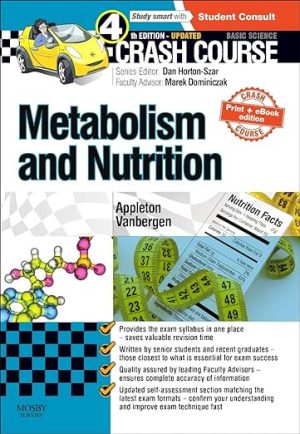 Crash Course Metabolism and Nutrition Updated Print eBook edition 4th Edition