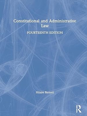 Constitutional and Administrative Law 14th Edition