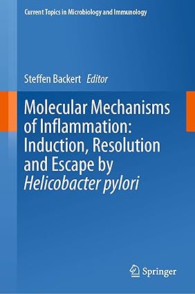 Molecular Mechanisms of Inflammation Induction Resolution and Escape by Helicobacter pylori