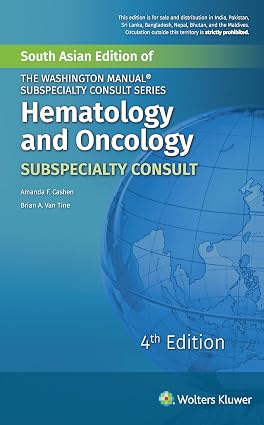 The Washington Manual Hematology And Oncology 4th Edition