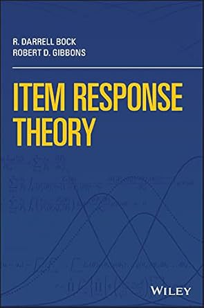 Item Response Theory