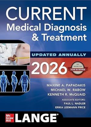 Current Medical Diagnosis & Treatment 2026 Edition