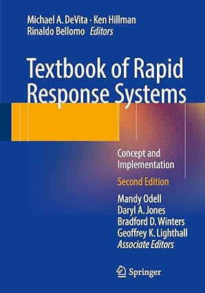 Textbook of Rapid Response Systems Concept and Implementation 2nd Edition