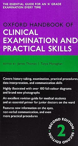 Oxford Handbook of Clinical Examination and Practical Skills 2nd Edition