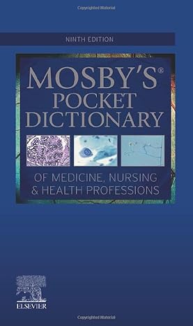 Mosbys Pocket Dictionary of Medicine Nursing & Health Professions