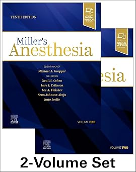 Millers Anesthesia 2 Volume Set
